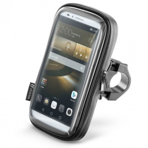 Phone holder Interphone model Uni Case Holder 65 mounted on handlebar - waterproof - maximum diagonal smartphone: 6.5 inch