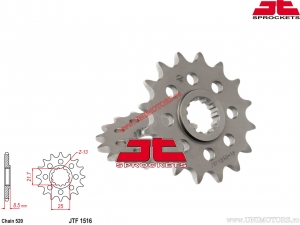 Piñón delantero Kawasaki ZX-10R Ninja / Suzuki GSX-R 600 / GSX-R 750 / GSX-R 1000 / Triumph Daytona 675 - JTF 1516 - JT