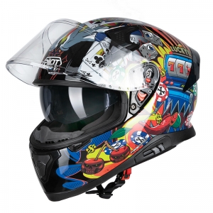 PILOTO - Capacete Full-face SNAKE LUCKY [M] [novo]