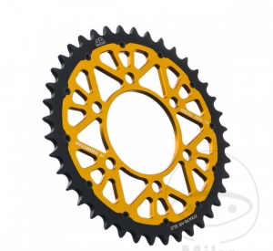 Pinhão traseiro Duplo - JTX478.40 (passo 520) - Kawasaki ER-6F 650 A / ER-6F 650 B ABS / ER-6F 650 C / ER-6N 650 E - JM