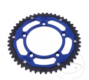 Pinhão traseiro duplo ZF - 48 dentes (passo 420) - Husqvarna TC 65 ('17-'20) / KTM SX 60 ('88-'00) / SX 65 ('98-'22) - JM