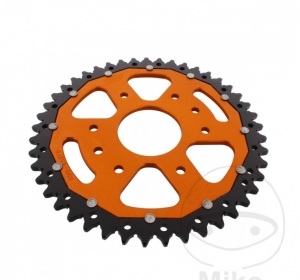 Pinion spate Dual ZF - 45 dinti (pas 520) - KTM RC 200 ABS / RC 390 ABS - Euro5 - R ABS / Husqvarna Svartpilen 125 ABS - JM