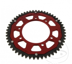 Pinion spate Dual ZF - 53 dinti (pas 420) - Derbi Senda 50 R DRD Racing - X-Treme - R Racer - X-Treme - R X-Treme Euro4 - JM