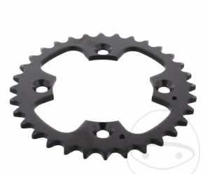 Pinion spate Esjot negru - 38 dinti (pas 520) - Adly/Herchee ATV 300 S Sport - U Utility / Canyon 280 U - 320 22 Zoll - JM