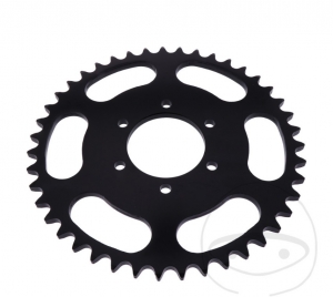 Pinion spate Esjot negru - 43 dinti (pas 630) - Suzuki GS 750 L / GS 1000 E Gussrad - H Gussrad - L - S Sport - Speichenrad - JM