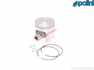 Piston 2T (diamètre 50,4mm) - Piaggio Ape 50 / Ape 50 FL, FL2, FL3, RST MIX (6 ressorts) / Vespa PK 50 2T / XL 50 2T - Polini