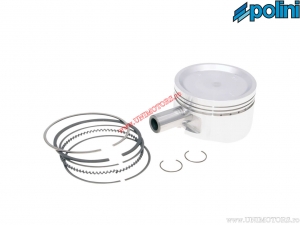 Piston 4T (diamètre 61mm / taux de compression C) - Piaggio Fly 125 3V ie ('12->) / Vespa 946 125 4T ie 3V / S 125 4T 3V ie ('1