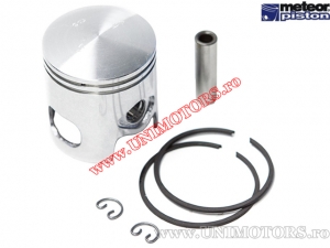 Piston 70cc 2 temps - Aprilia / Malaguti / MBK / Minarelli / Yamaha (ensemble Malossi en fonte) (47,00mm - 48,40mm) - (Meteor)