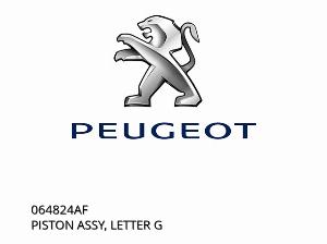 PISTON ASSY, LETTER G - 064824AF - Peugeot