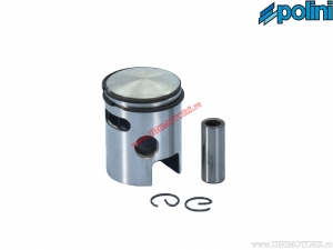 Piston (diamètre 38,4mm) - 204.0150 - Gilera CBA / Piaggio Bravo / CBA / Ciao / Eco / SI - Polini