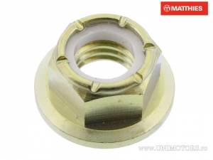 Piulita cu guler autoblocare Pro Bolt M10 x 1.50 mm titan auriu - Aprilia Caponord 1200 ABS / Mana 850 GT ABS - JM