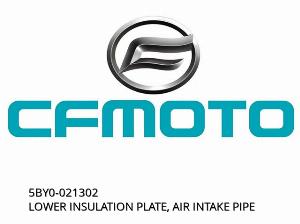 PLACĂ DE IZOLAȚIE INFERIOARĂ, TEAVĂ DE ADMISIE AER - 5BY0-021302 - CFMOTO