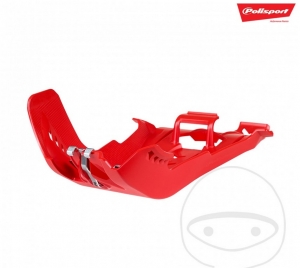 Plaque de protection de moteur en plastique rouge - Polisport - Beta RR 250 2T Enduro Oilmix ('20-'21) / Beta RR 250 2T Racing (