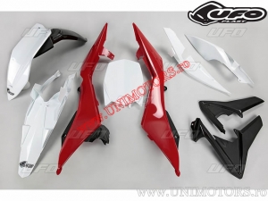 Plastic Kit (White/Red/Black) - Husqvarna TC 449 ('11-'13) - UFO