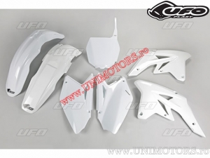 Plastic kit (wit) - Suzuki RM-Z 250 4T ('07-'08) - UFO