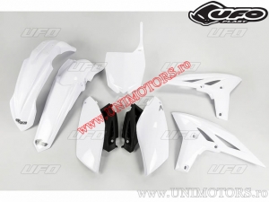 Plastic kit (wit) - Yamaha YZ 250 F 4T ('11-'12) - UFO