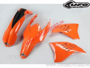 Plastik-Kit (Orange) - KTM EXC / EXC-F / EXC Sixdays / EXC-F Sixdays ('11) - UFO