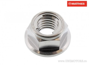 Porca de bloqueio automático Pro Bolt M8 x 1,25 mm titânio - Aprilia Pegaso 650 / Navigator 1000 Gussrad / EC 300 / CB 125 FM 