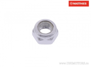 Porca de bloqueio Pro Bolt M5 x 0,80 mm alumínio prateado - JM