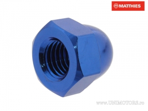 Porca fechada Pro Bolt M10 x 1.50 mm alumínio azul - JM