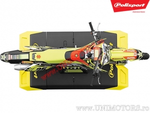 Pres service motocross - 180x99cm (amarillo) - Polisport