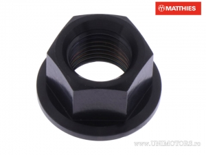 Pro Bolt M10 x 1.00 mm Black Titanium Flanged Nut