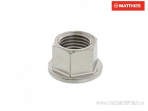 Pro Bolt M12 x 1.25 mm Stainless Steel A4 Silver Flanged Nut