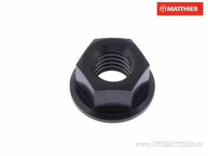 Pro Bolt M8 x 1.25 mm Schwarze Titanflanschmutter