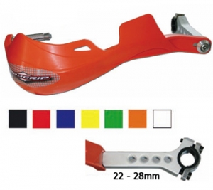 PROGRIP - PROTECTION DE MAIN SUPERMOTO 5610 - ROUGE (KIT DE MONTAGE INCLUS)