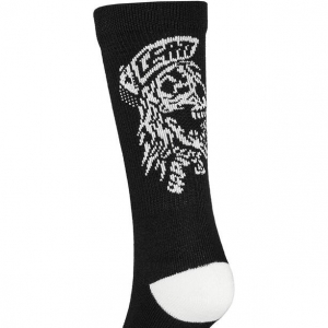 Promo Socken Leatt Skull Weiß: Größe - S/M