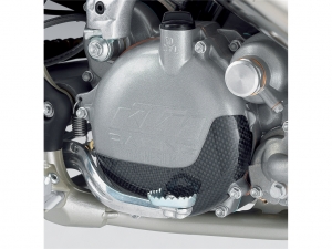 Proteção da tampa da embreagem (carbono) KTM 250 EXC / 250 EXC Six Days / 250 SX ('08-'12) / 250 EXC E-STARTER ('10) - KTM