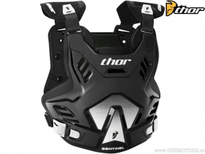 Proteção de corpo de enduro / cross Sentinel GP M/L (preto / branco) - Thor