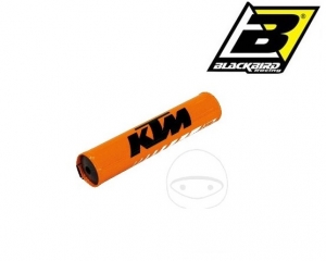 Proteção de guidão laranja Blackbird Racing KTM L: 24,5 cm - JM