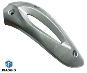 Proteção do tubo de escape - Piaggio Liberty 50 MOC ('09-'16) / Liberty 125 Euro 3 ('09-'12) / Liberty 150 MOC Euro 3 ('09-'13