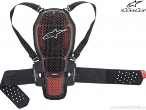 Proteção traseira da estrada de motocicleta Nucleon KR-1 Cell (vermelho/preto) - Alpinestars