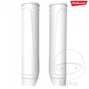 Proteções de garfo dianteiro conjunto branco Polisport - universal - JM