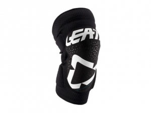 Proteções de joelho (joelheiras) enduro / cross 3DF 5.0 Zip branco / preto: Tamanho - S / M