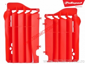 Proteções de radiador vermelhas Honda CRF 450 R ('13-'14) - Polisport