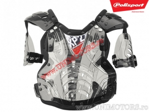 Protección de Cuerpo Enduro/Cross XP2 (Negro Semi-Transparente) - Polisport