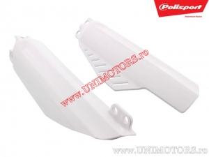 Protección de guardabarros de horquilla (blanco) - para Honda CR 80 RB ('01-'02) / CR 85 R ('03-'08) / CRF 150 R / CRF 150 RB (