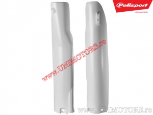 Protección de horquilla (blanco) - Yamaha WR 250 F ('06-'18) / WR 450 F ('06-'19) - Polisport