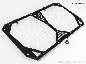 Protectie radiator - material: aluminiu - culoare: negru/argintiu - Kawasaki Versys 1000 ('12-'18) - SW-Motech