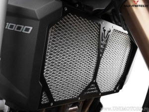 Protectie radiator - material: aluminiu - culoare: negru/argintiu - Kawasaki Versys 1000 ('12-'18) - SW-Motech