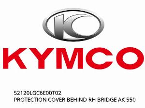 PROTECTION COVER BEHIND RH BRIDGE AK 550