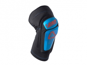 Protections de genou (genouillères) enduro / cross 3DF 6.0 bleu/noir: Taille - S/M