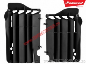 Protections de radiateur noires pour Honda CRF 250 R ('14-'15) - Polisport