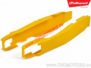 Protectores de Basculante - Amarillo - Suzuki RM-Z 250 ('10-'18) / RM-Z 450 ('10-'17) - Polisport