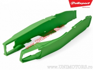 Protectores de basculante verde - Kawasaki KX 250 F 4T / KX 450 F ('12-'16) - Polisport