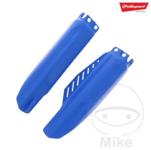 Protectores de horquilla delantera azul Polisport - Honda CR 80 RB 19 pulgadas ('01-'02) / Honda CR 85 R ('03-'08) - JM