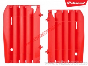 Protectores de radiador rojos Honda CRF 450 R ('09-'12) - Polisport